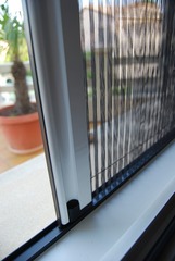 Nouveau moustiquaire plissée fenêtre sur mesure fabrication francaise