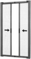 Moustiquaire enroulable latérale 2 vantaux sur mesure